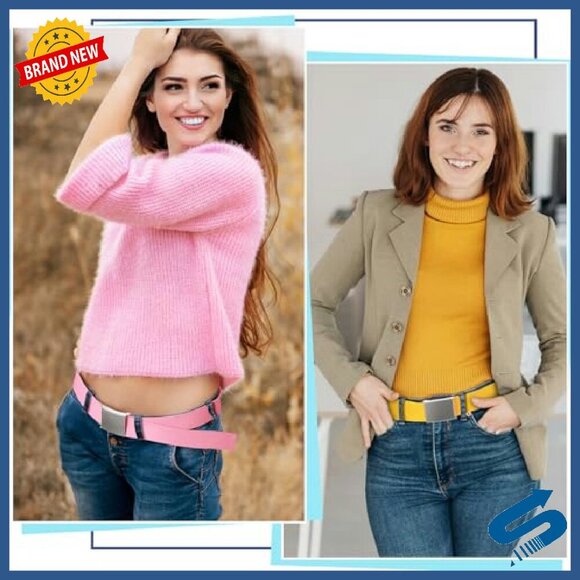 Adjustable Canvas Web Belt with Military Buckle - 51 Inch Unisex Stretch main image 6